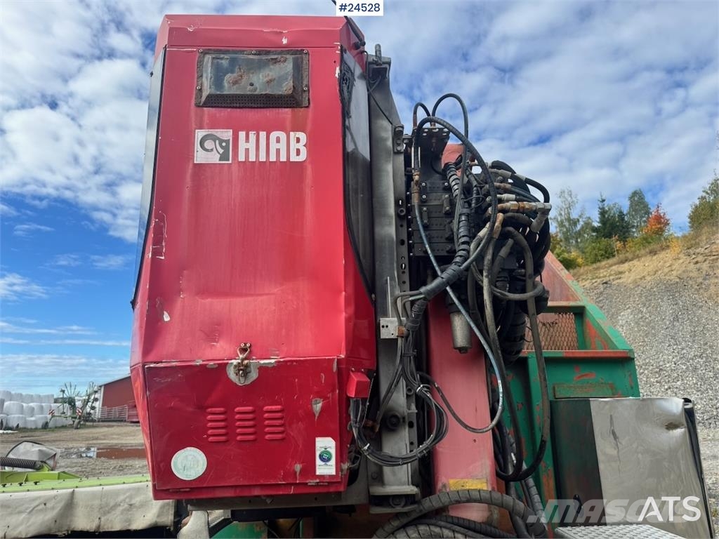  Krokkasse med HIAB 96St Tømmerkran fra 2012 Sonstige Baumaschinen