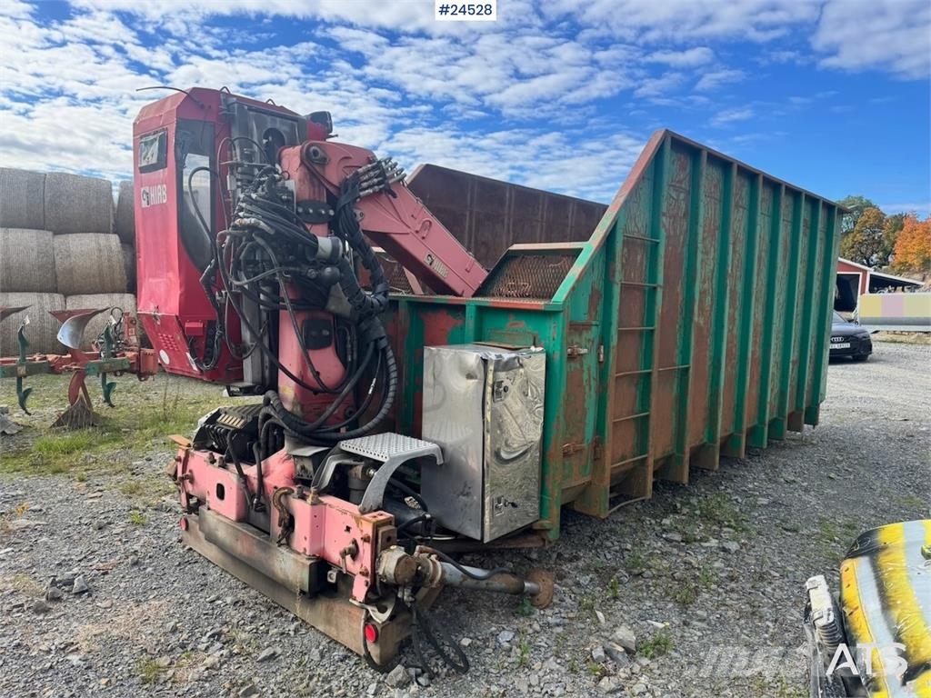  Krokkasse med HIAB 96St Tømmerkran fra 2012 Sonstige Baumaschinen