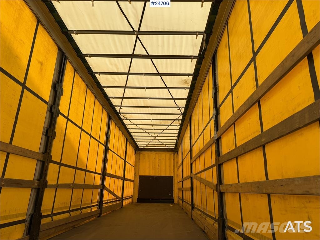 Krone 3-axle curtain-sided trailer with 2-axle Krone dol Інші причепи