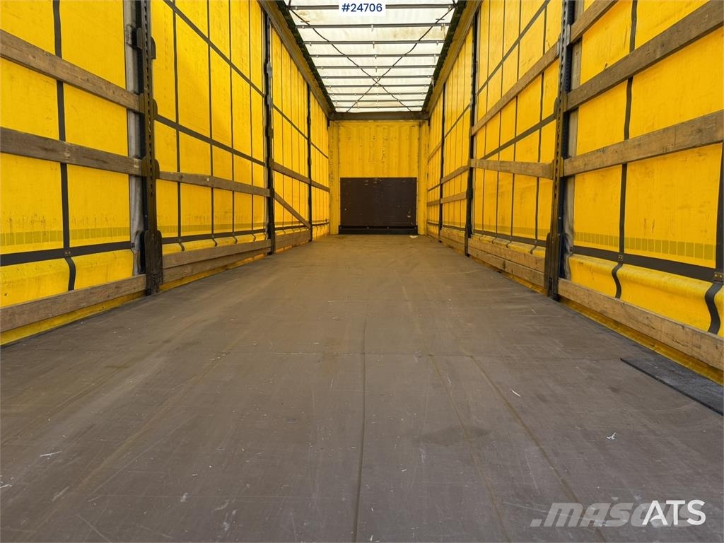 Krone 3-axle curtain-sided trailer with 2-axle Krone dol Інші причепи