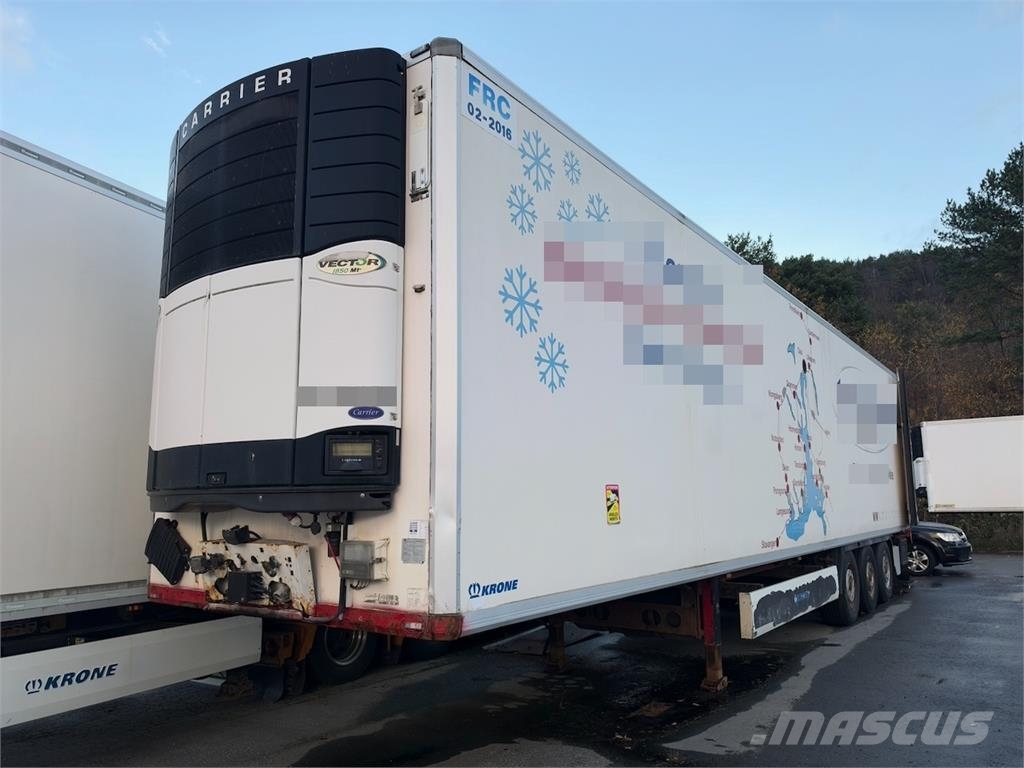 Krone Box Semi-Trailer with Refrigeration/Freezer Unit a Прицепы-фургоны