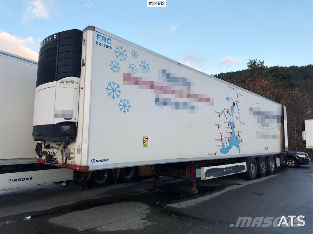 Krone Box Semi-Trailer with Refrigeration/Freezer Unit a Прицепы-фургоны