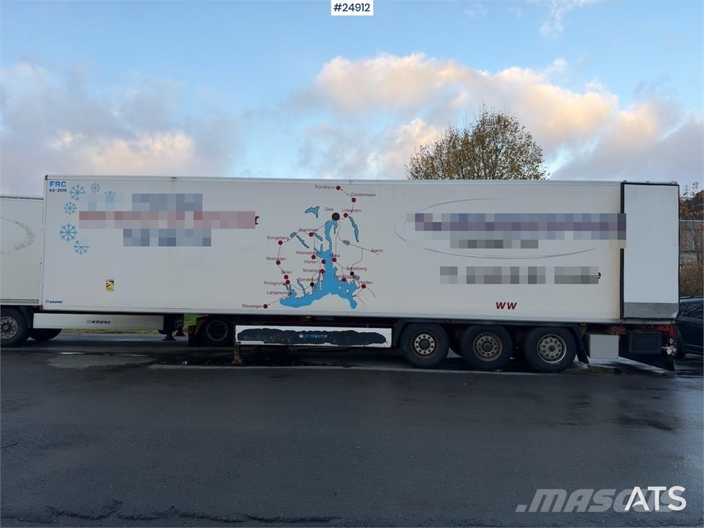 Krone Box Semi-Trailer with Refrigeration/Freezer Unit a Прицепы-фургоны