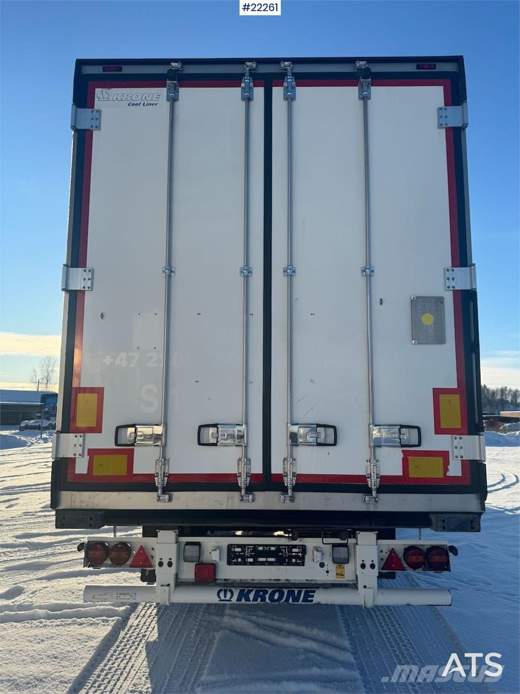 Krone box semi-trailer with Thermo King unit أنواع أخرى من أنصاف المقطورات