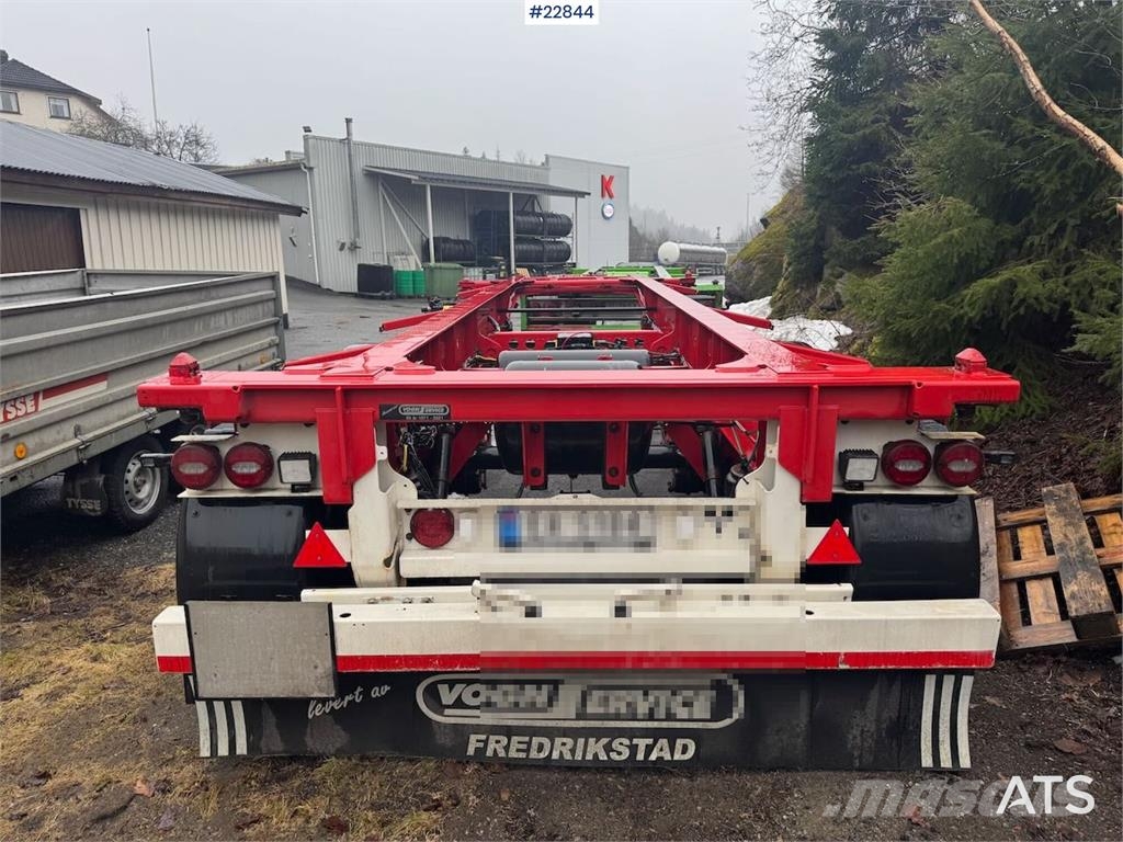 Krone container semi-trailer container semi-trailer Remolques portacontenedores