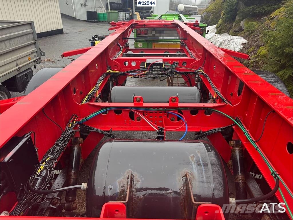 Krone container semi-trailer container semi-trailer Remolques portacontenedores