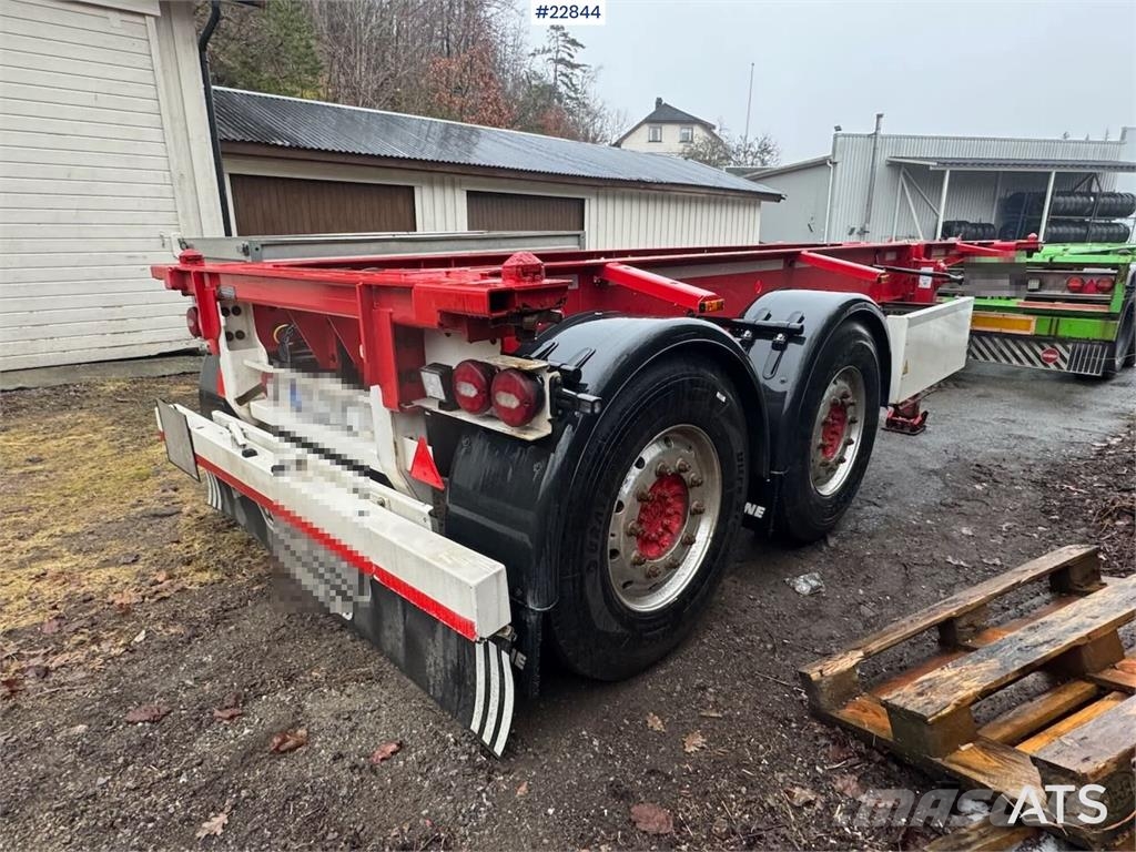 Krone container semi-trailer container semi-trailer Remolques portacontenedores