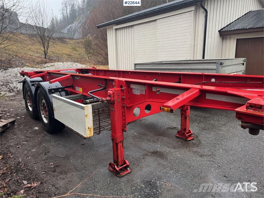 Krone container semi-trailer container semi-trailer Remolques portacontenedores