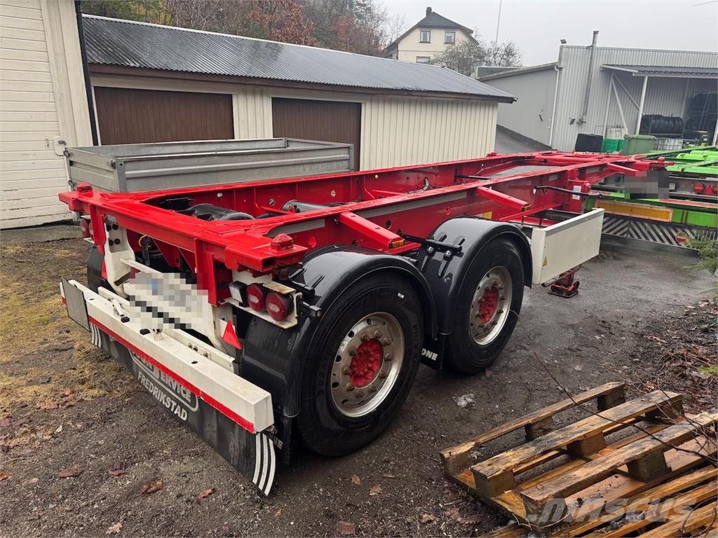 Krone container semi-trailer container semi-trailer Remolques portacontenedores