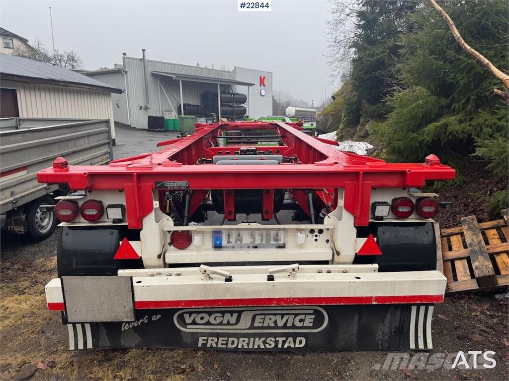 Krone container semi-trailer container semi-trailer Remolques portacontenedores