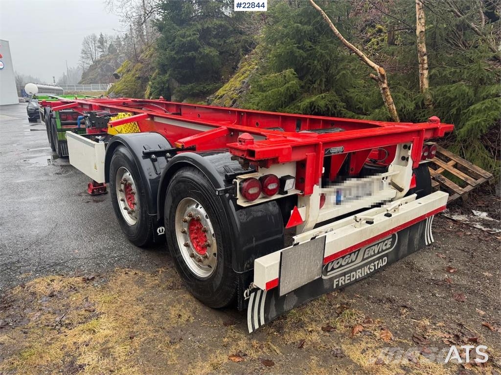 Krone container semi-trailer container semi-trailer Remolques portacontenedores