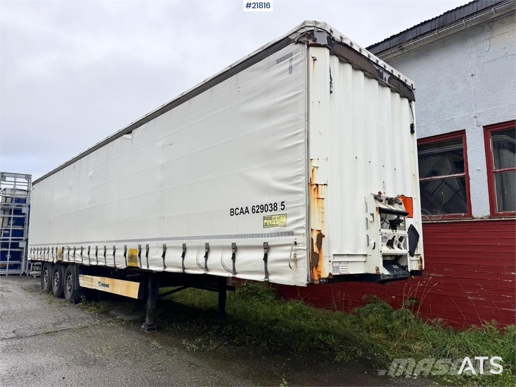Krone Curtain-Side Trailer Priekabos su tentu
