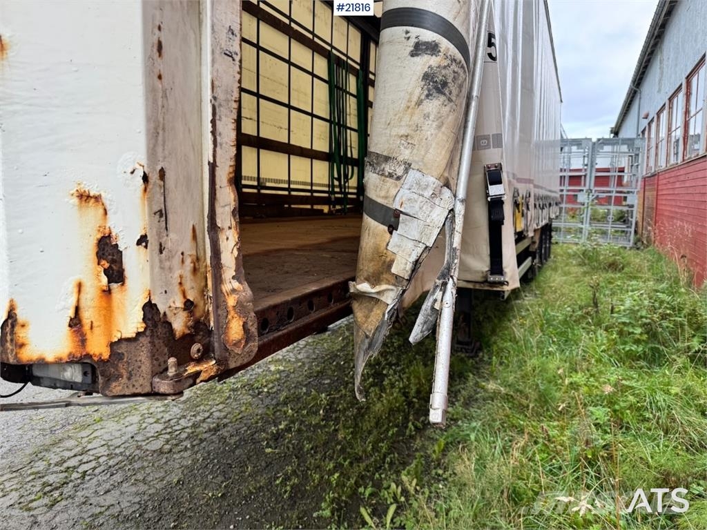Krone Curtain-Side Trailer Priekabos su tentu
