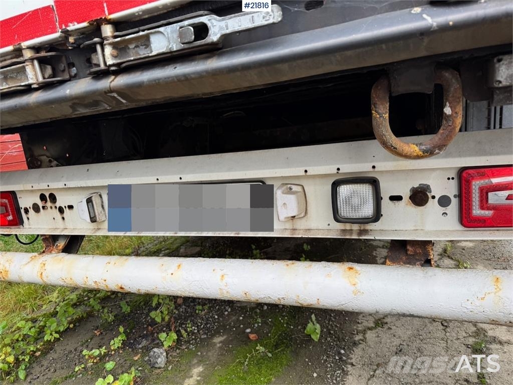 Krone Curtain-Side Trailer Priekabos su tentu