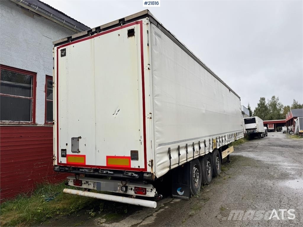 Krone Curtain-Side Trailer Priekabos su tentu