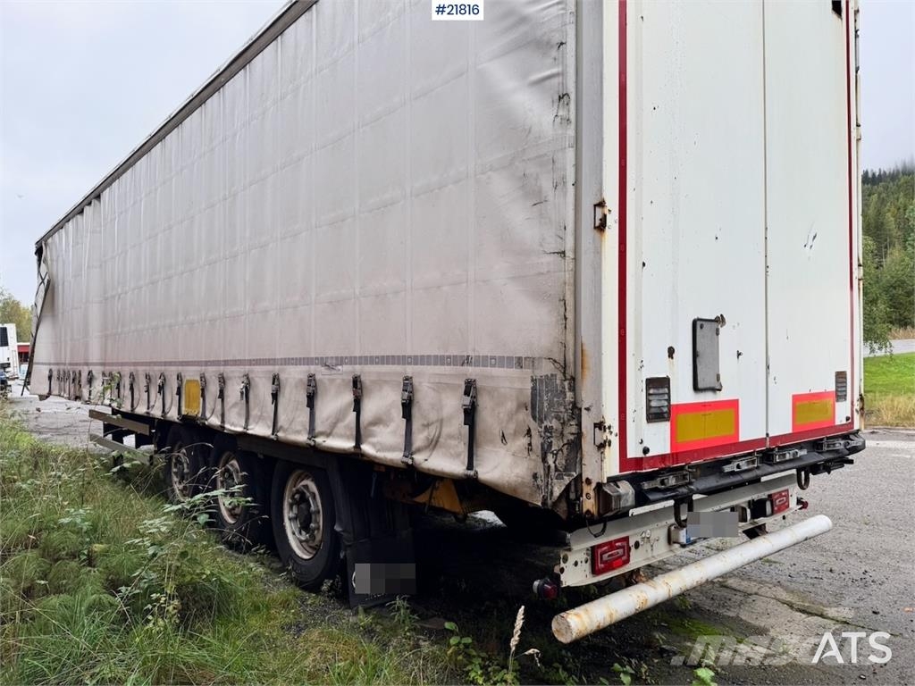 Krone Curtain-Side Trailer Priekabos su tentu