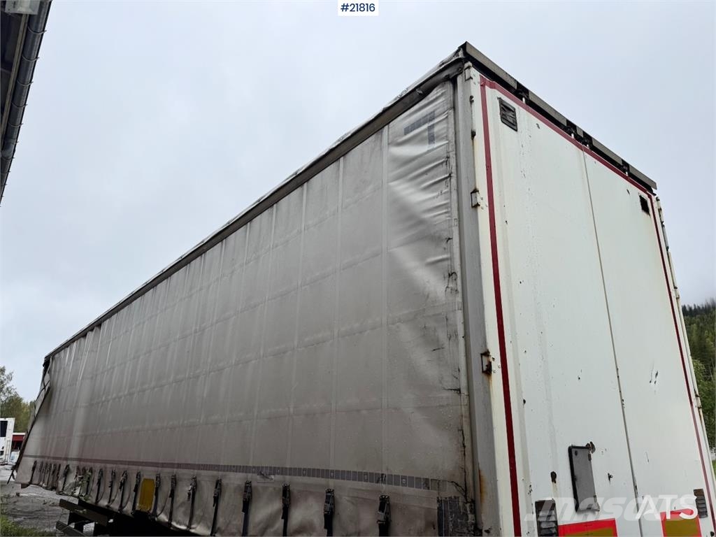 Krone Curtain-Side Trailer Priekabos su tentu