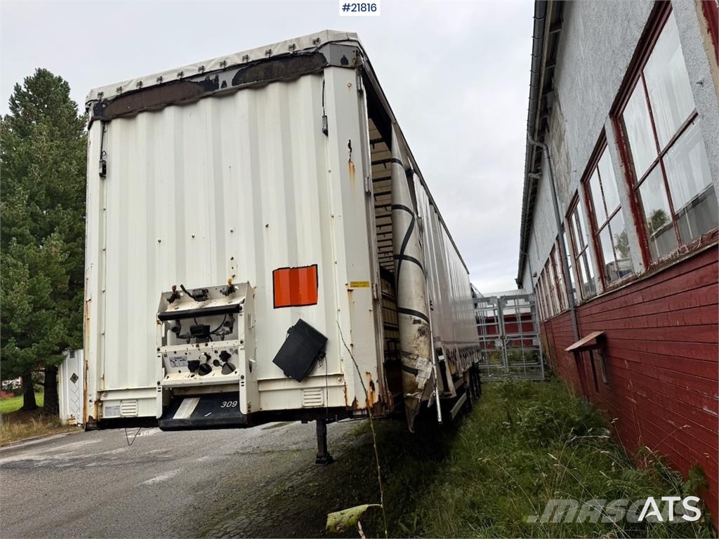Krone Curtain-Side Trailer Priekabos su tentu