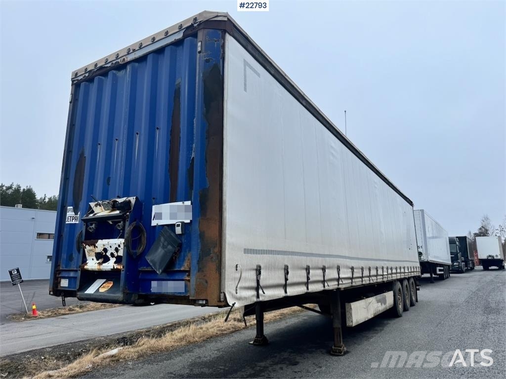 Krone curtain-side trailer Tautliner/curtainside trailers