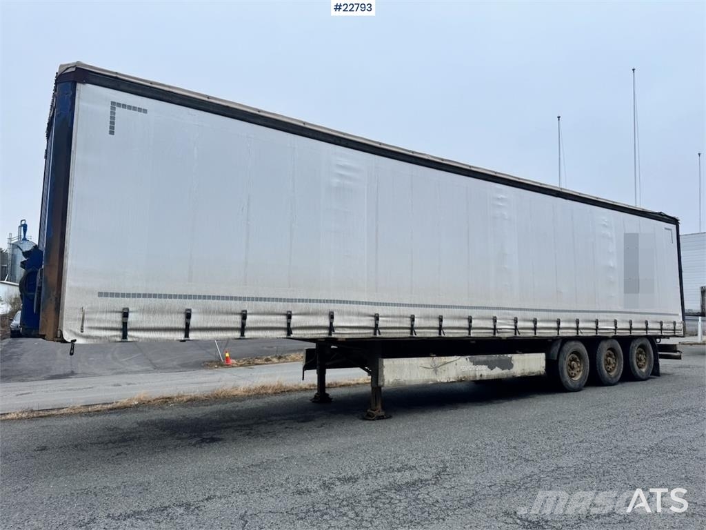 Krone curtain-side trailer Tautliner/curtainside trailers