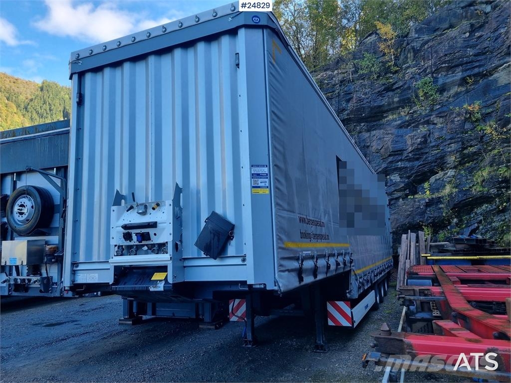 Krone Jumbokapell. Kapell trailer/semi