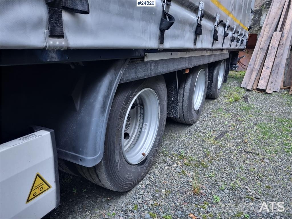 Krone Jumbokapell. Kapell trailer/semi