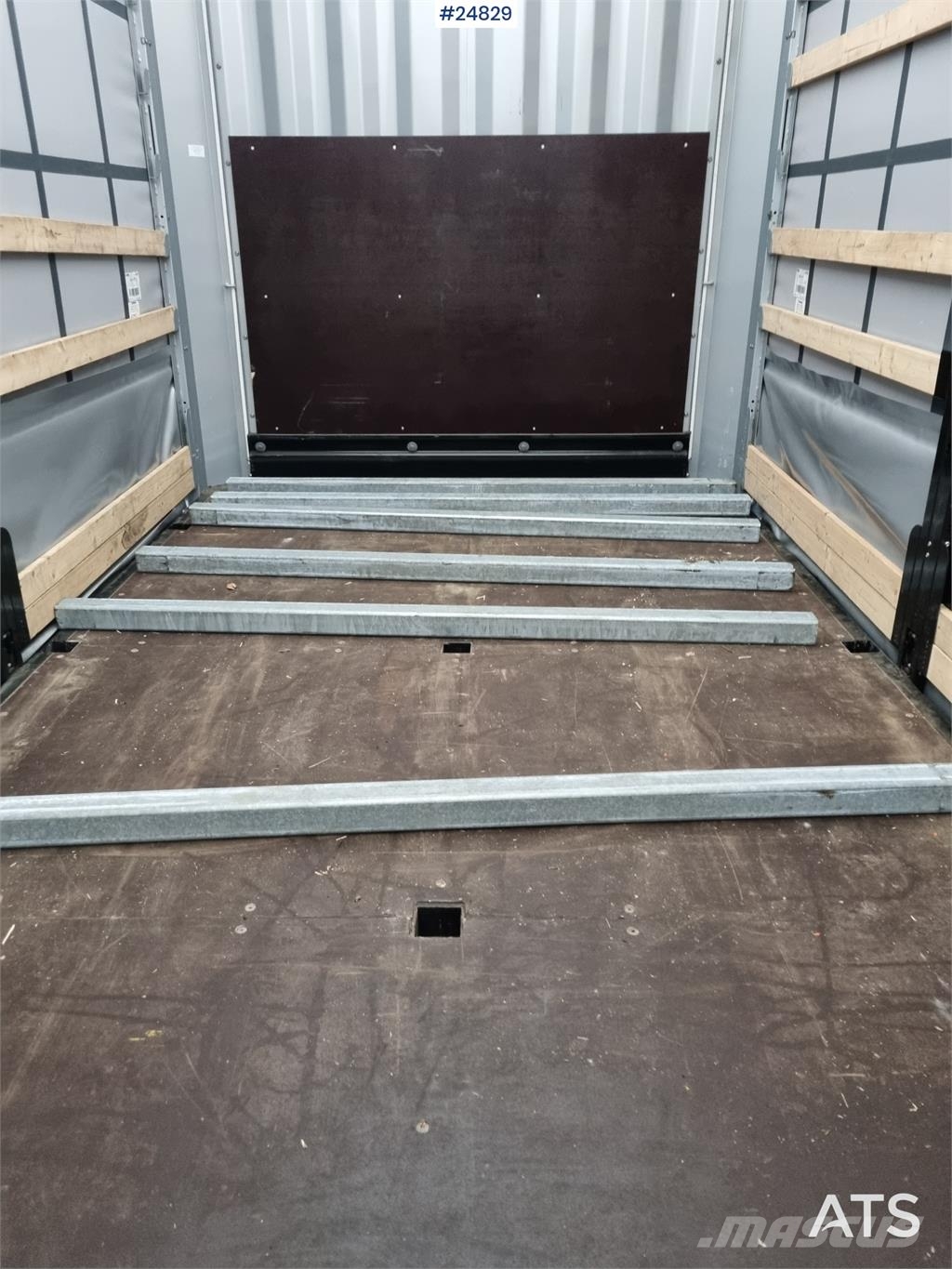 Krone Jumbokapell. Kapell trailer/semi