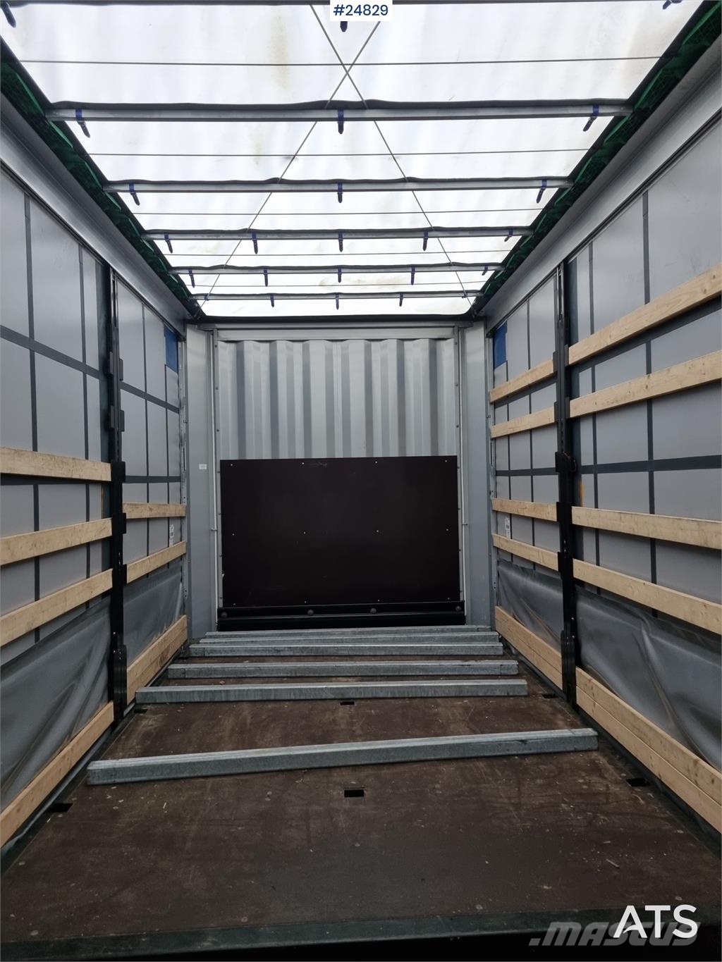 Krone Jumbokapell. Kapell trailer/semi