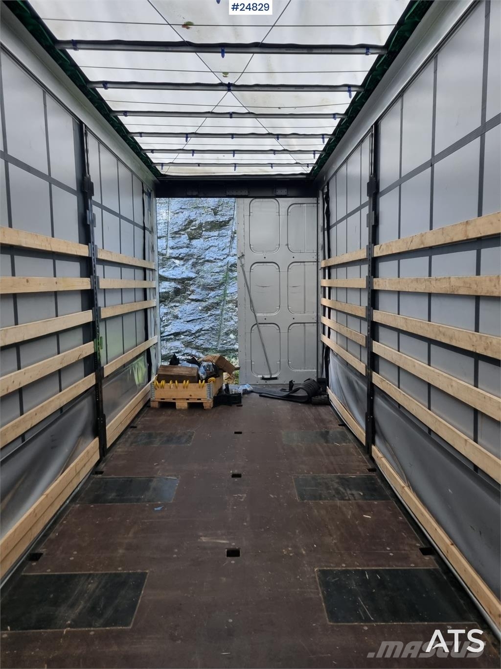 Krone Jumbokapell. Kapell trailer/semi