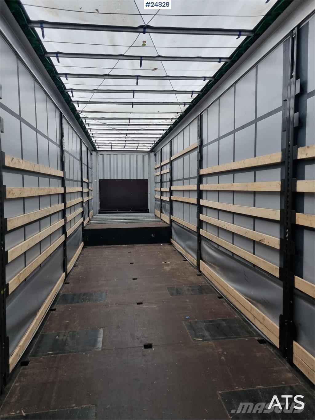 Krone Jumbokapell. Kapell trailer/semi