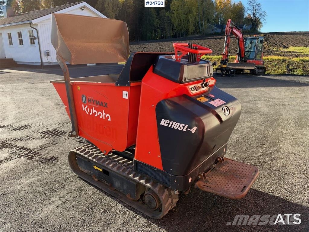Kubota KC110 Tracked dumper Tracked dumpers