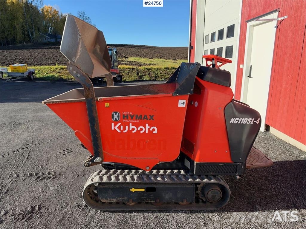 Kubota KC110 Tracked dumper Tracked dumpers