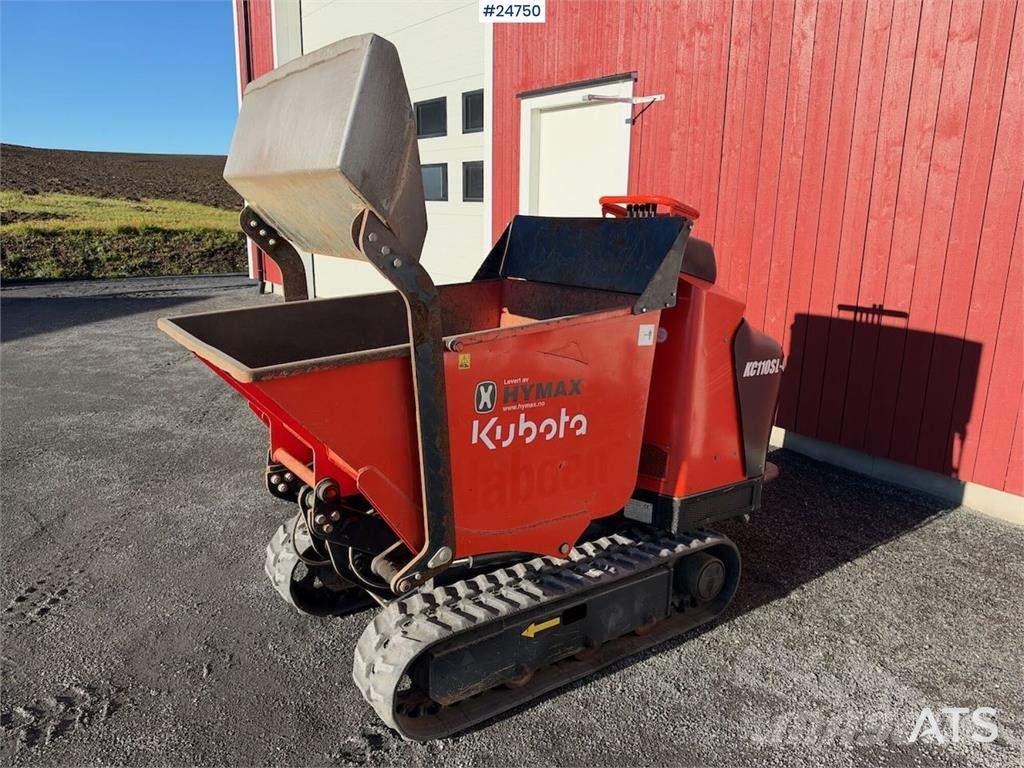Kubota KC110 Tracked dumper Tracked dumpers