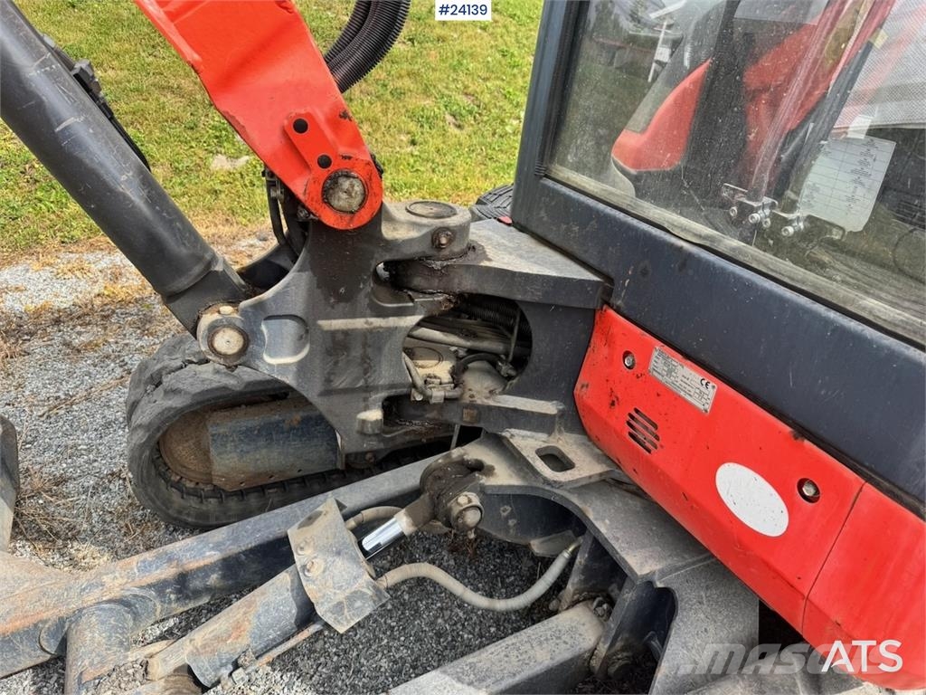Kubota KX101 Mini Excavator with 2 Buckets حفارات صغيرة أقل من 7 طن (حفارات صغيرة)