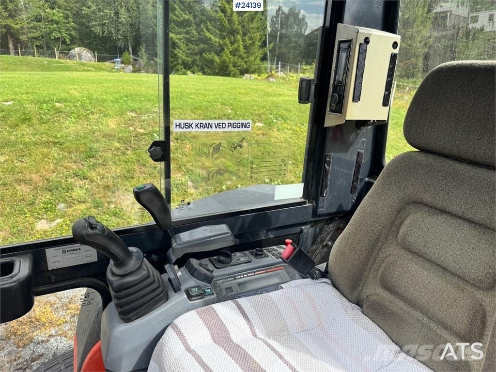 Kubota KX101 Mini Excavator with 2 Buckets حفارات صغيرة أقل من 7 طن (حفارات صغيرة)