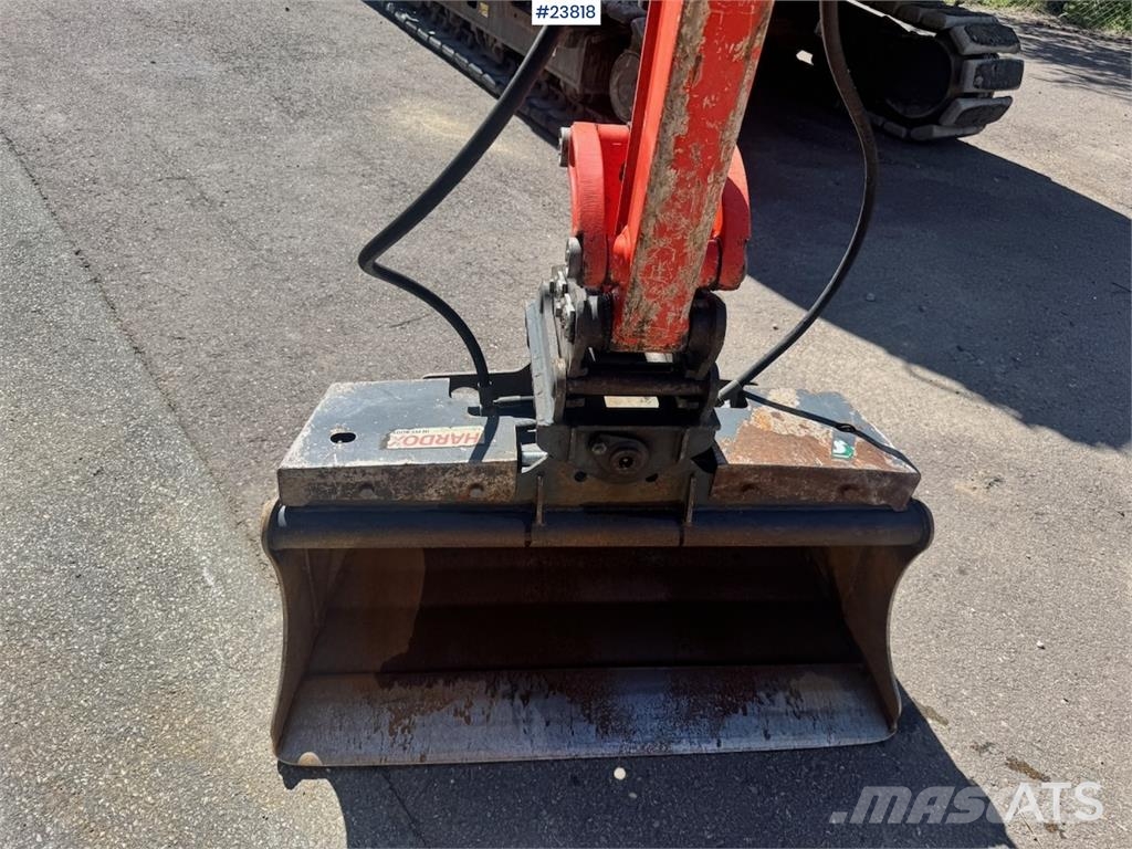 Kubota U17-3A Mini Excavator with 2 Buckets – 1,240 Hours Minigraafmachines < 7t