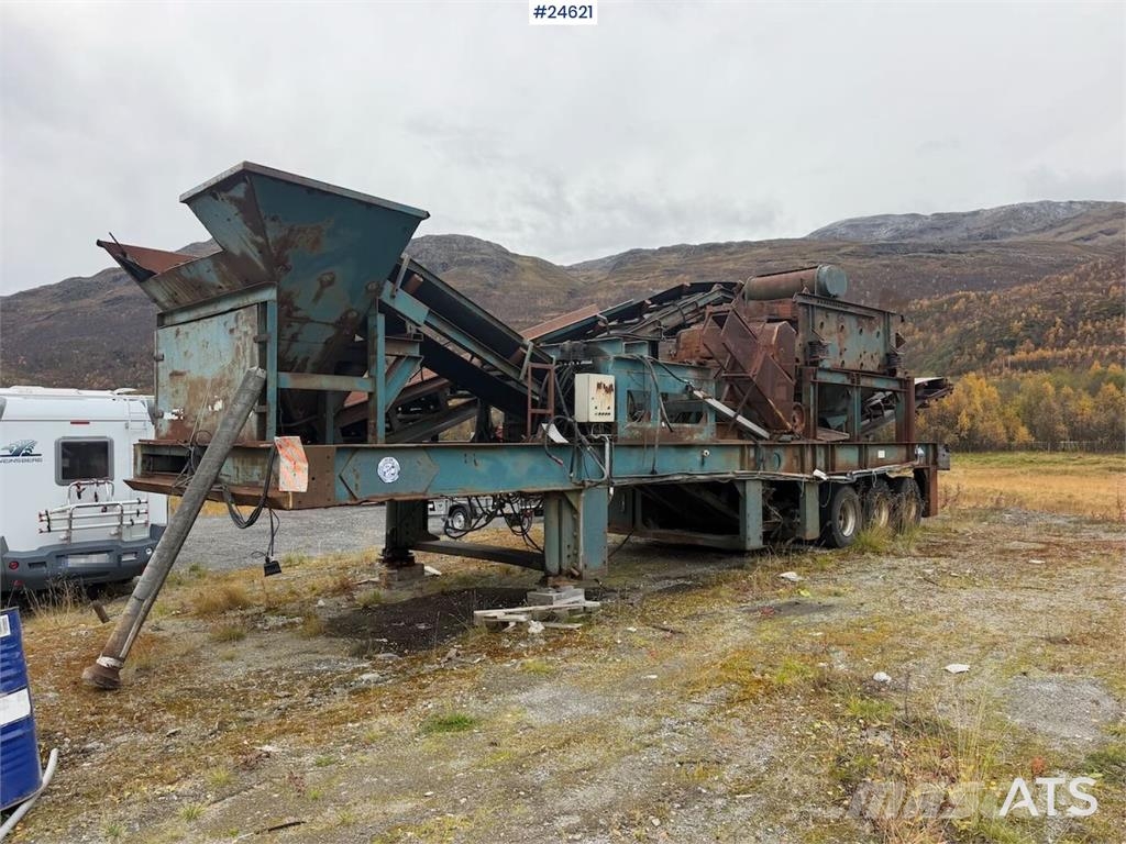 Kue-Ken CT 1000 crushing screen Mobile knuseverk