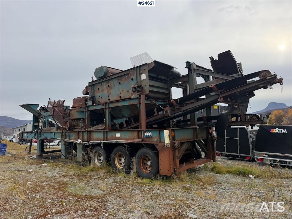Kue-Ken CT 1000 crushing screen Mobile knuseverk
