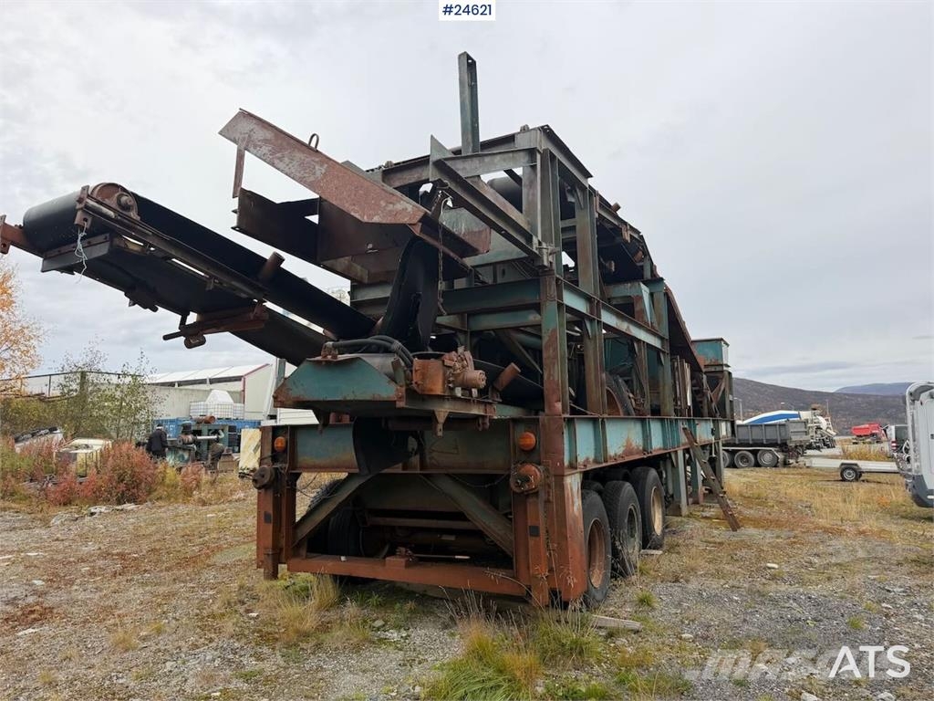 Kue-Ken CT 1000 crushing screen Mobile knuseverk