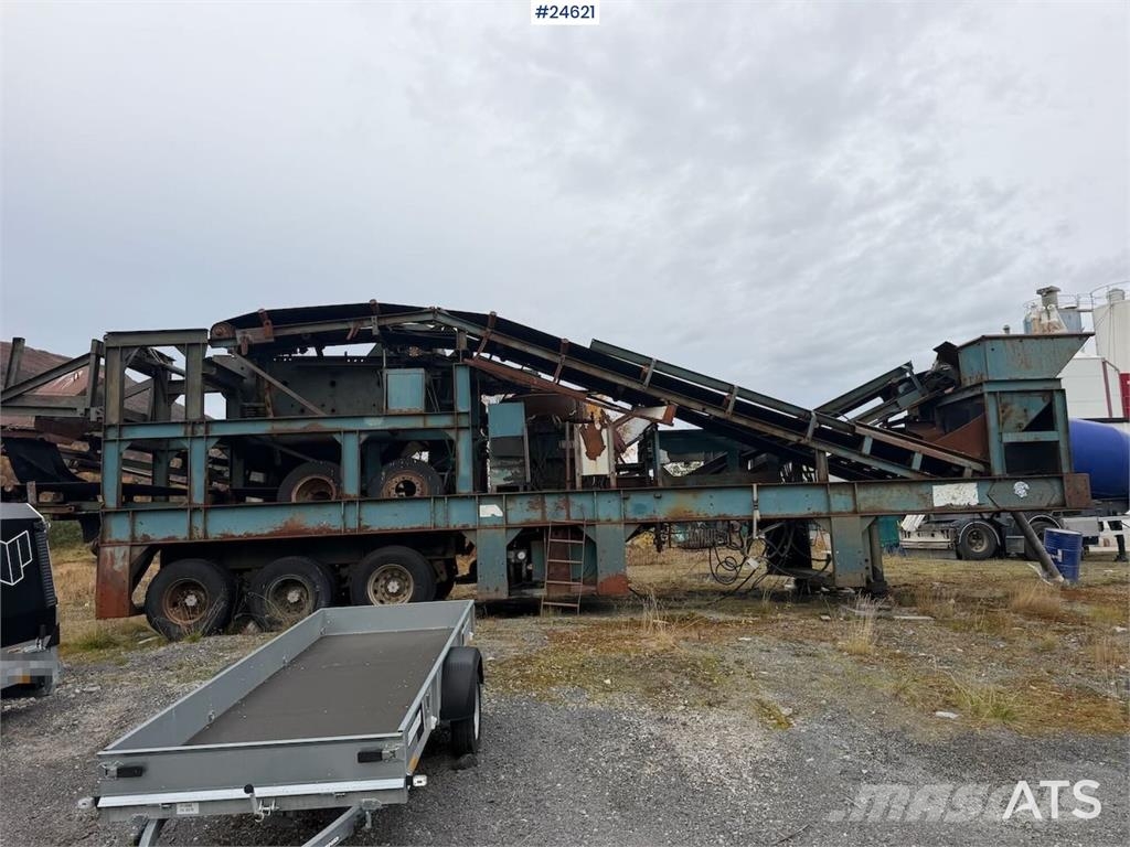 Kue-Ken CT 1000 crushing screen Mobile knuseverk