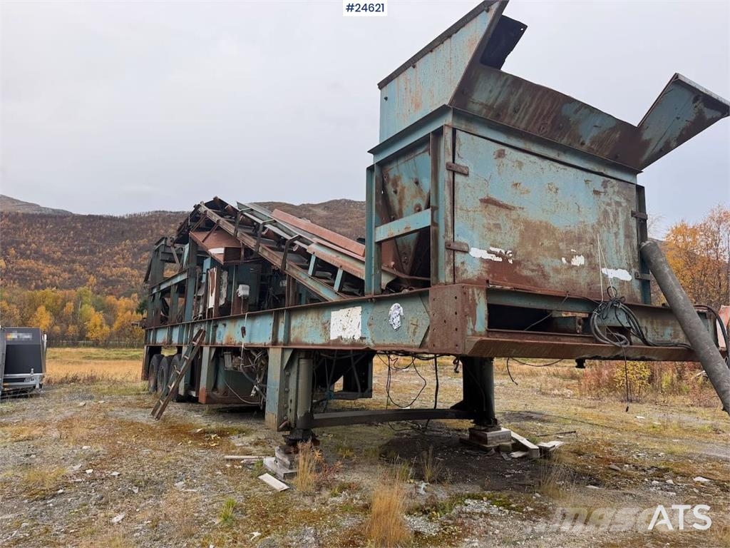 Kue-Ken CT 1000 crushing screen Mobile knuseverk