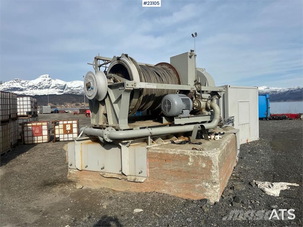 Lavtrykksvinsj med styrekskap og fjernstyring 建筑机械-其他