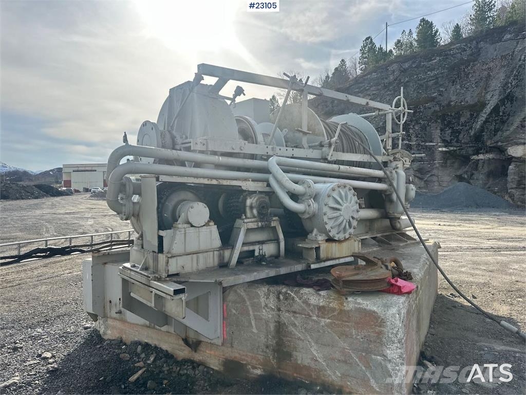Lavtrykksvinsj med styrekskap og fjernstyring 建筑机械-其他