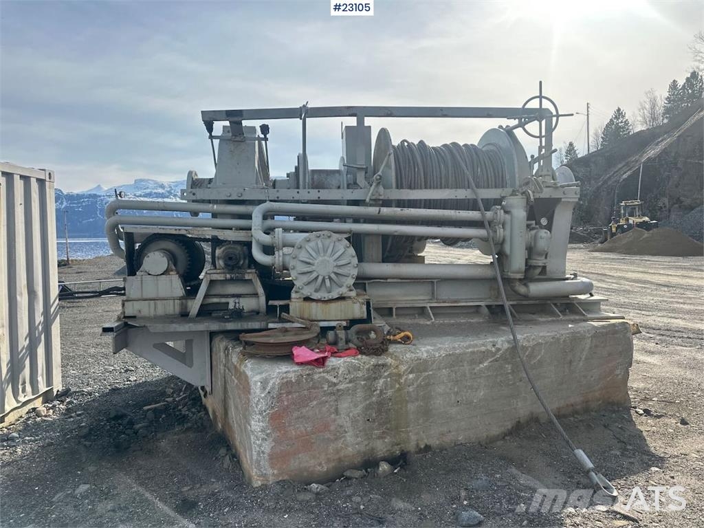 Lavtrykksvinsj med styrekskap og fjernstyring 建筑机械-其他
