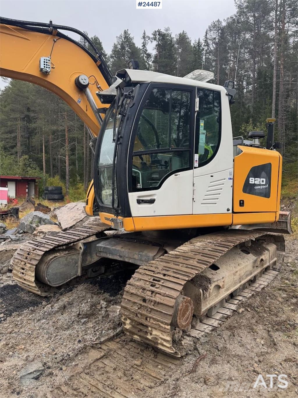 Liebherr R920 K LC Tracked Excavator – 2 Buckets, Tilt & Le Lánctalpas kotrók