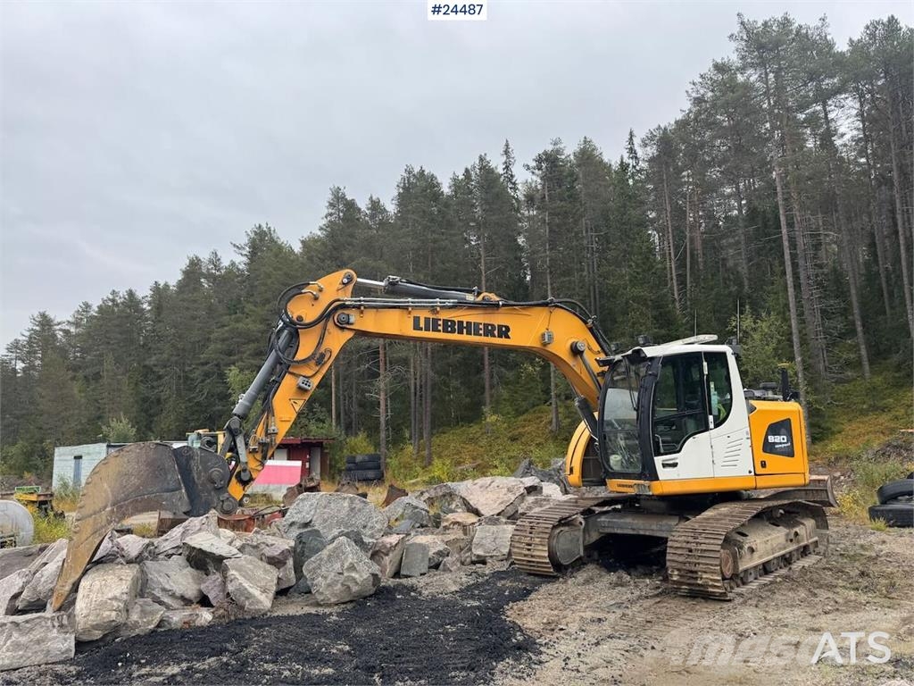 Liebherr R920 K LC Tracked Excavator – 2 Buckets, Tilt & Le Lánctalpas kotrók