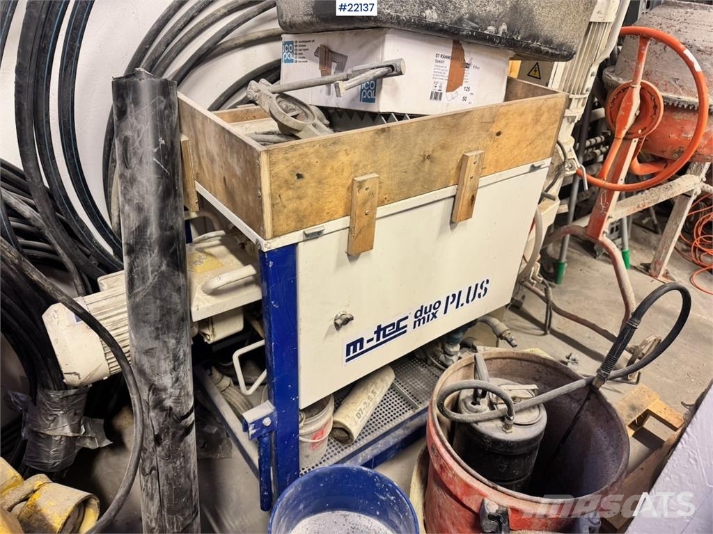 M-Tec Duo Mix – mortar mixer/pump Muut koneet