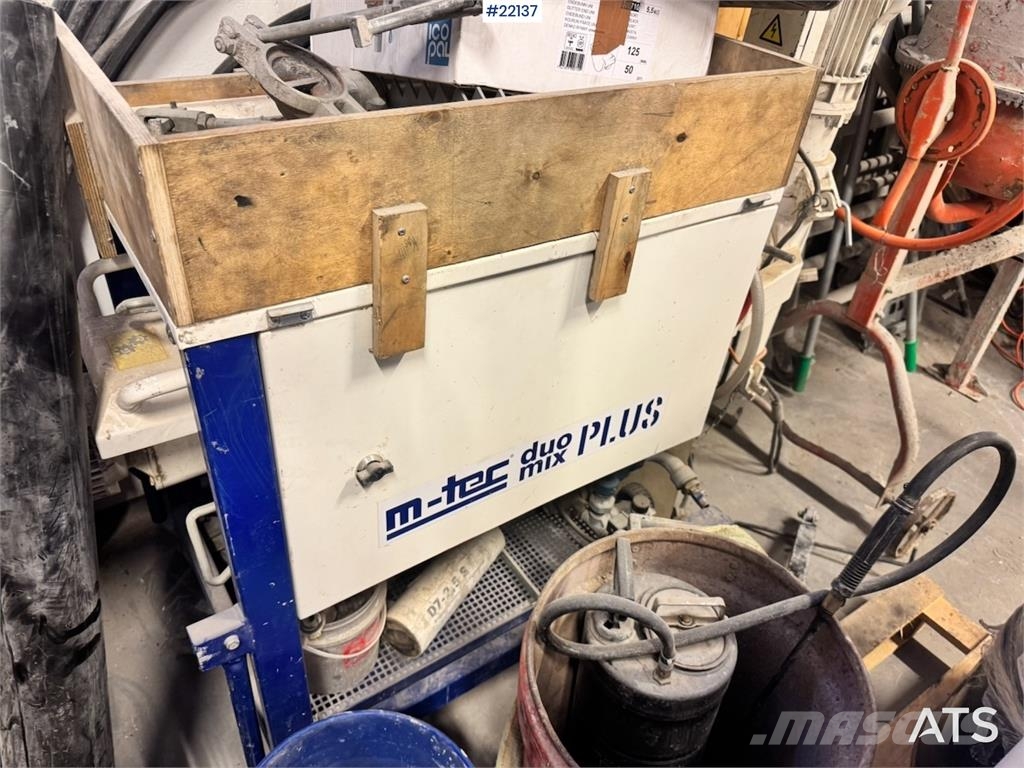 M-Tec Duo Mix – mortar mixer/pump Muut koneet