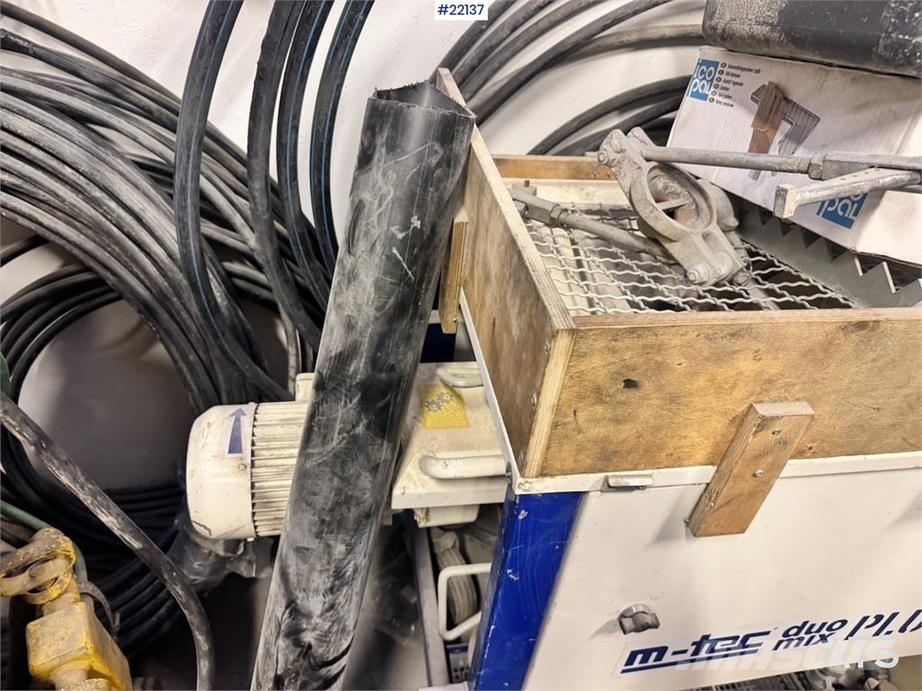 M-Tec Duo Mix – mortar mixer/pump Muut koneet