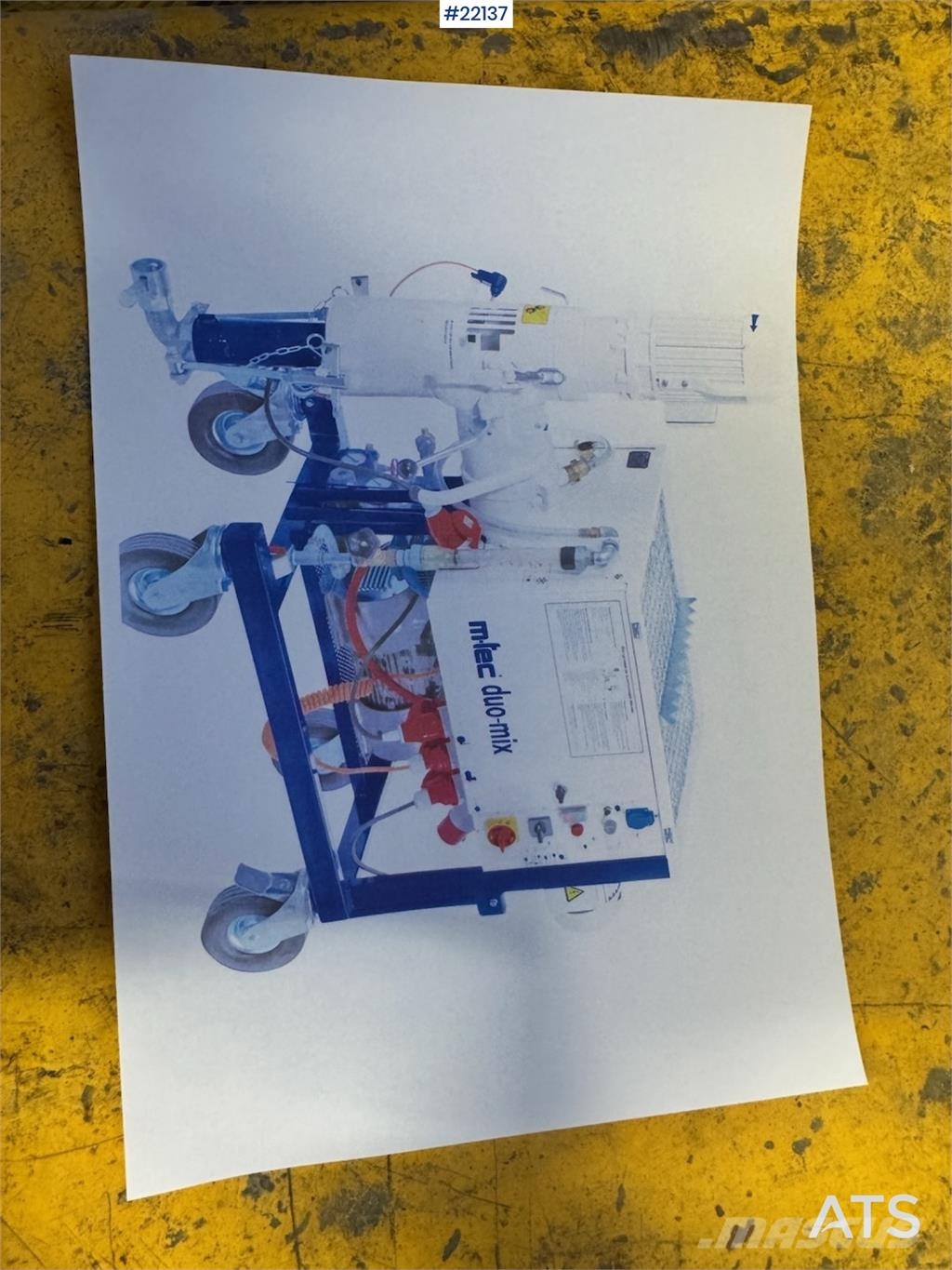 M-Tec Duo Mix – mortar mixer/pump Muut koneet